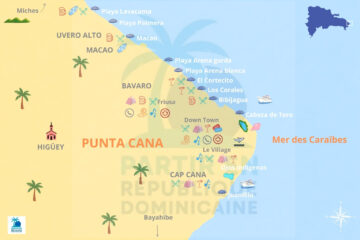 Points d'intérêt à Punta Cana : plages, commerces, activités